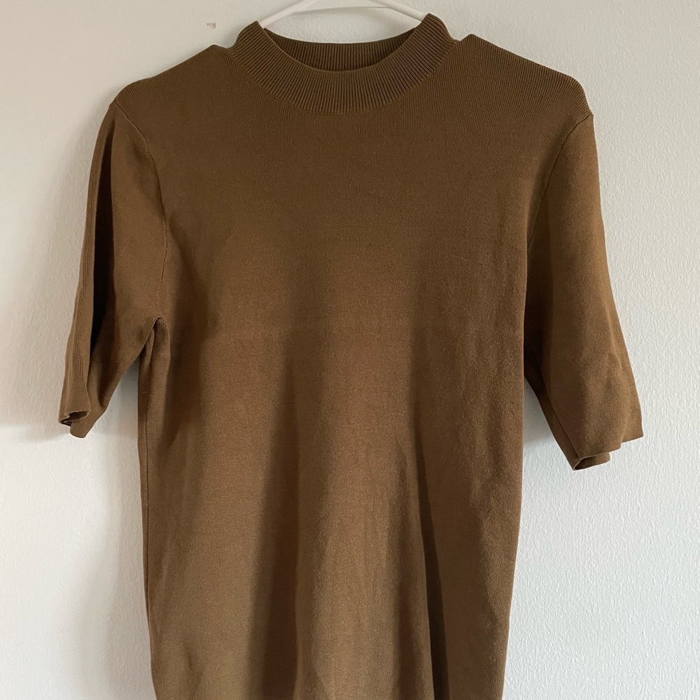 Oak + Fort Mockneck Sweater Shirt